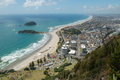 View from the top of Mount Manganui