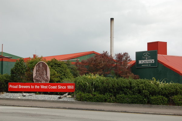 Monteith's Brewery, Greymouth
