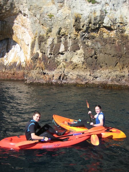 Kayaking to Ricorico Cave