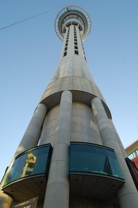 Sky Tower on a clear day