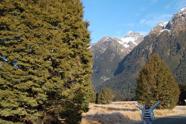 Travelling down to Milford Sound