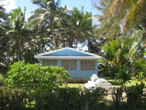 Typical Cook Islands house