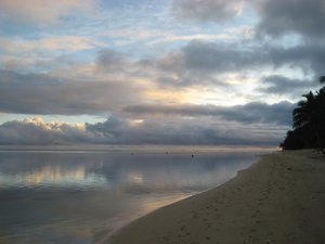 Sunset, Rarotonga
