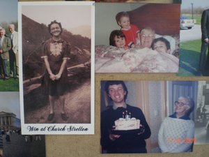 Photos of Nick's gran's life