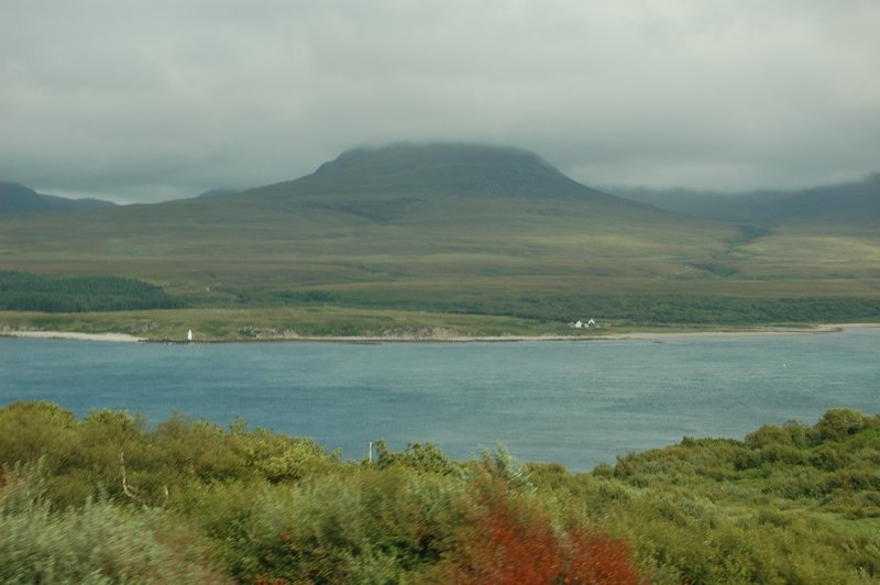 Island view leaving Bunnahabhain