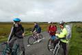 On the bikes between Bowmore and Laphroaig