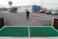 Cattle grid at Islay Airport