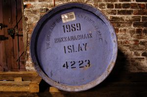 Distillery #3: inside Bunnahabhain's cellar 