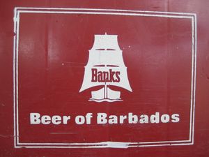 Advert for Banks beer