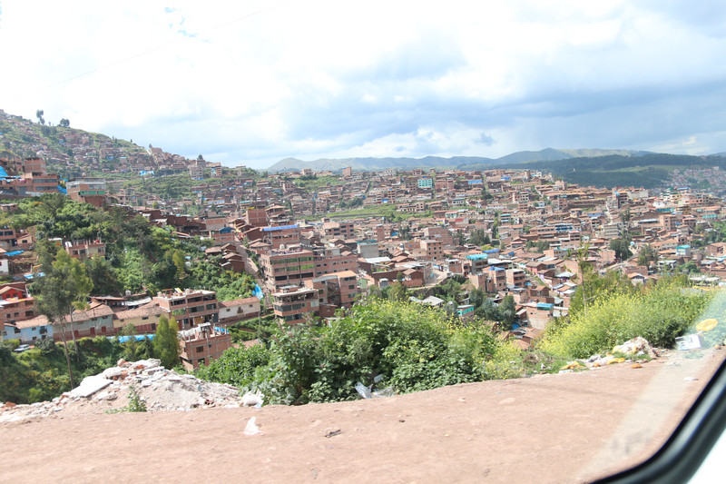 Overlooking Cuzco