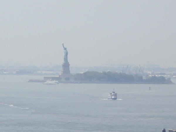Foggy Lady Liberty