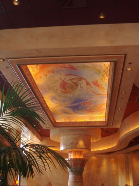 Cheese cake factory signature ceiling