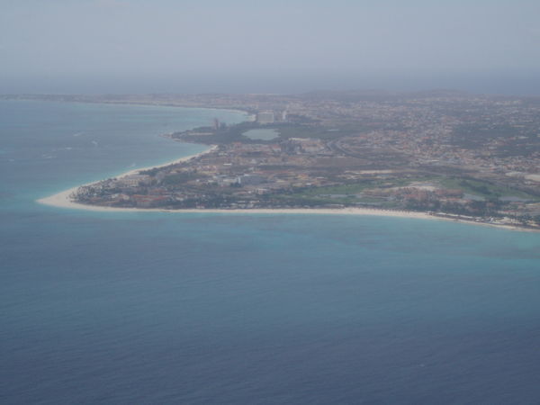 Aruba Aerial view