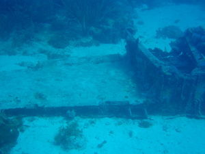 Remains of a plane