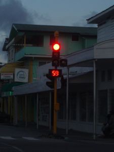 Traffic lights count down