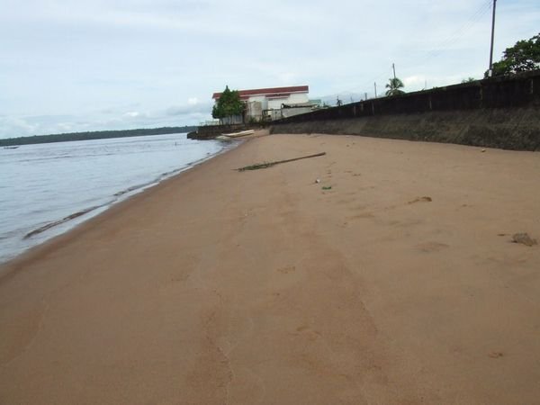 Essequibo river beach 