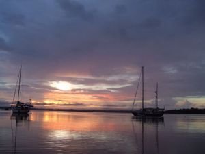 Sunrise over the Essequibo