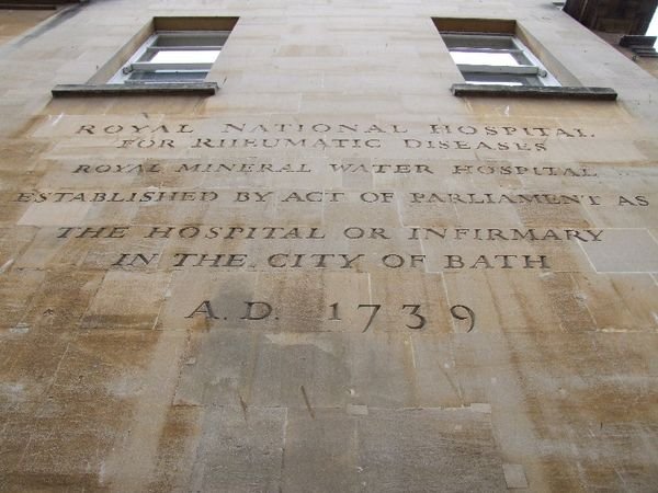 Bath's mineral water Hospital