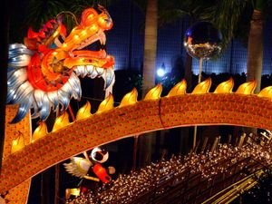 In preparation of Chinese lantern festival