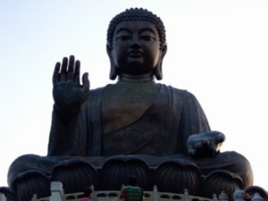 The world's largest seated outdoor bronze Buddha