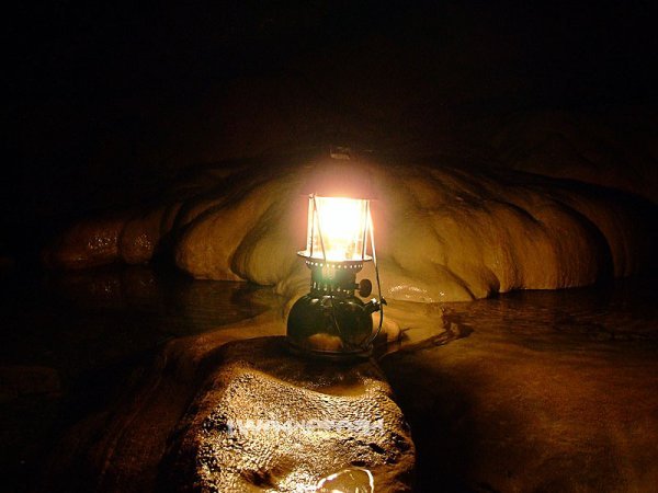Cave scene