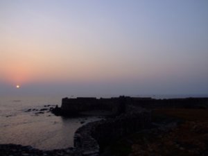 Sunset from fort