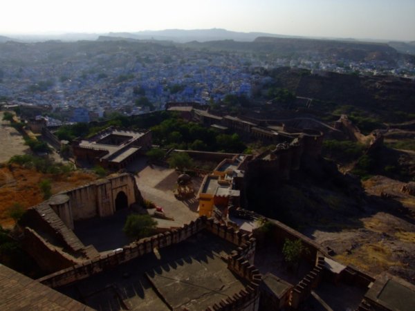 Overlooking Jodhpur's Blue City