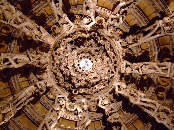 Detail Ceiling Jain Temple