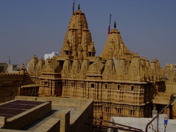 Outside view on Jain temple