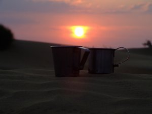 A little chai, a little desert