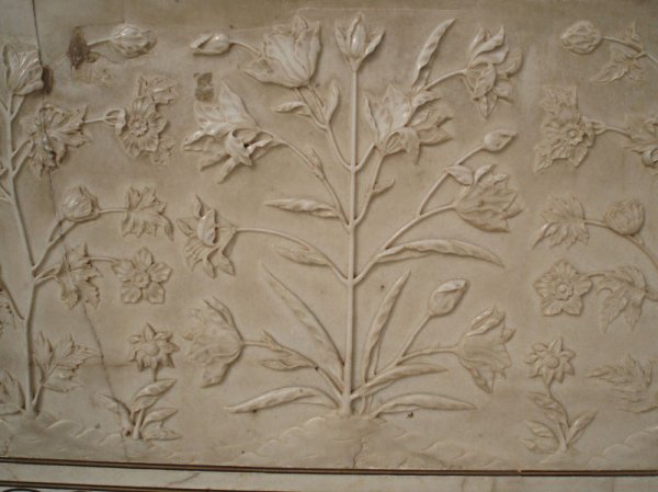 Detail in marble