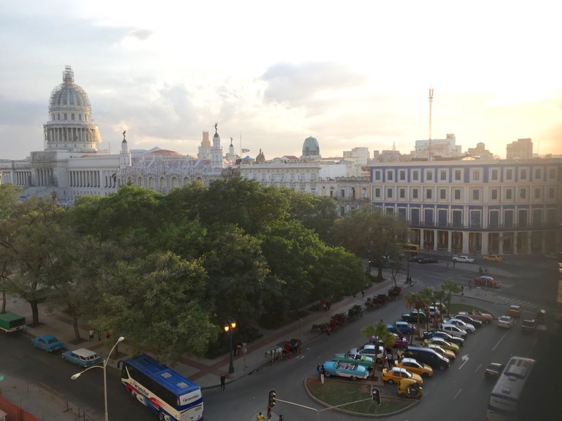 View on Plaza Central and Capitolio