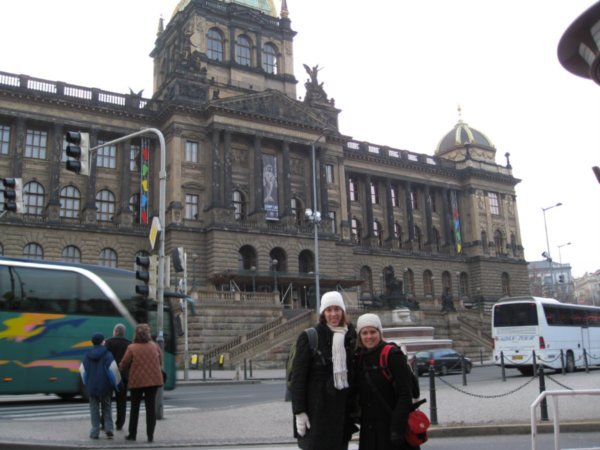 Rachel and I with National Museum