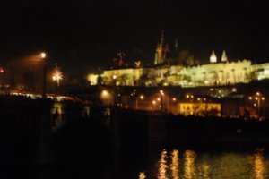 Prague Castle at Night
