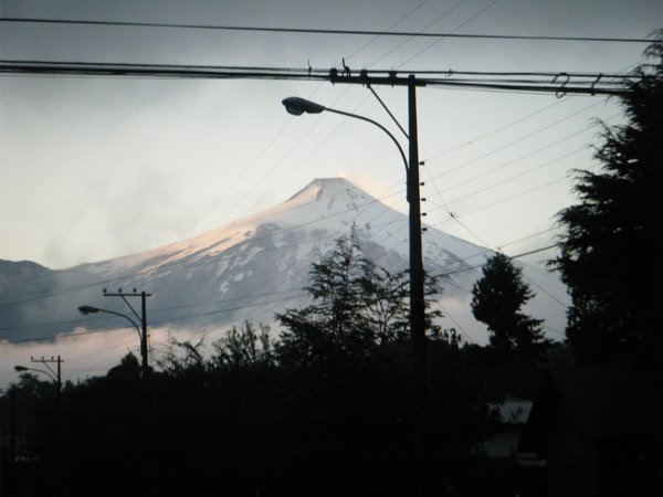 Volcano in the Morning