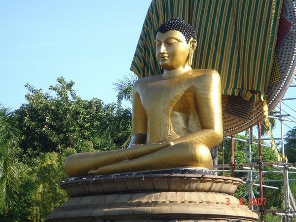 The main of many Buddhas in Colombo