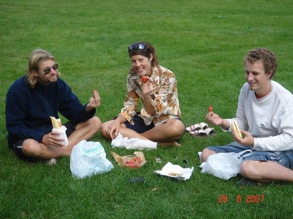 Picnic in the Green park