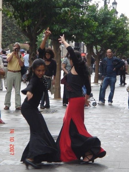 Street flamenco
