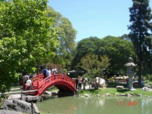 The Japanese gardens