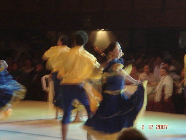 One of the traditional dances, this one influenced by the Spanish