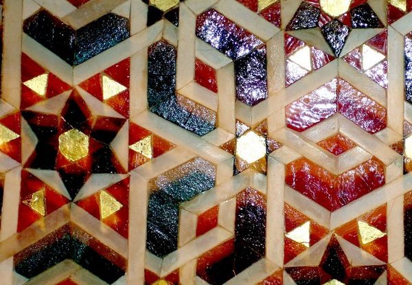 Close-up Of A Mosaic