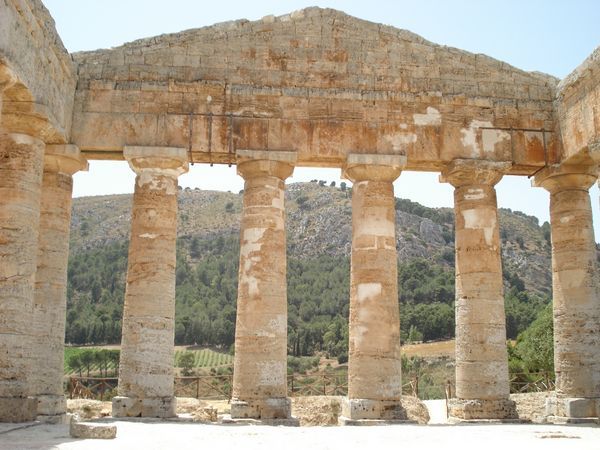 Segesta Doric Temple Columns
