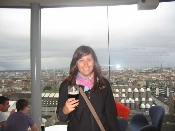 At the Guiness Brewery