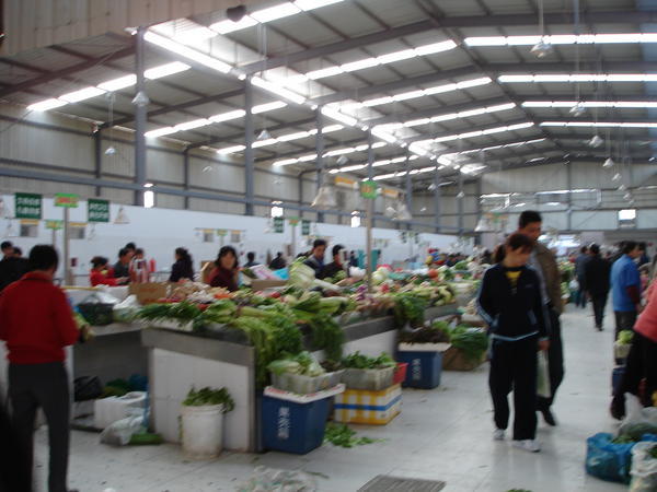 Vegetable and Meat Market