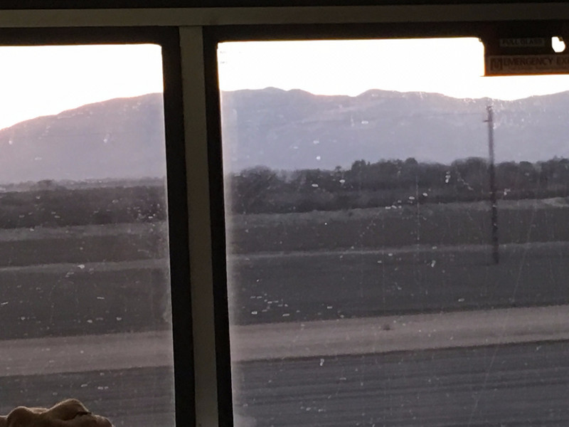 Sunset from the Dining Car