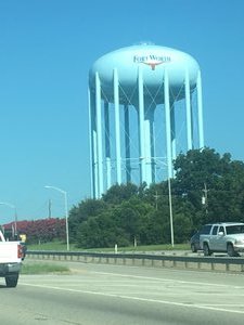 Fort Worth Water tank
