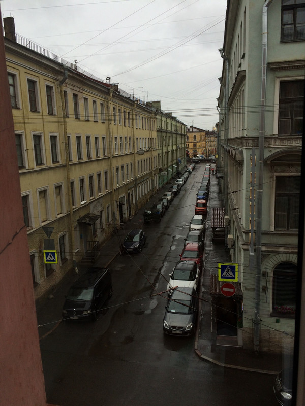 Rainy St Petersburg