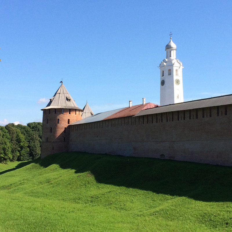 Veliky Novgorod Kremlin walls