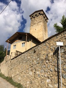 Svan tower house