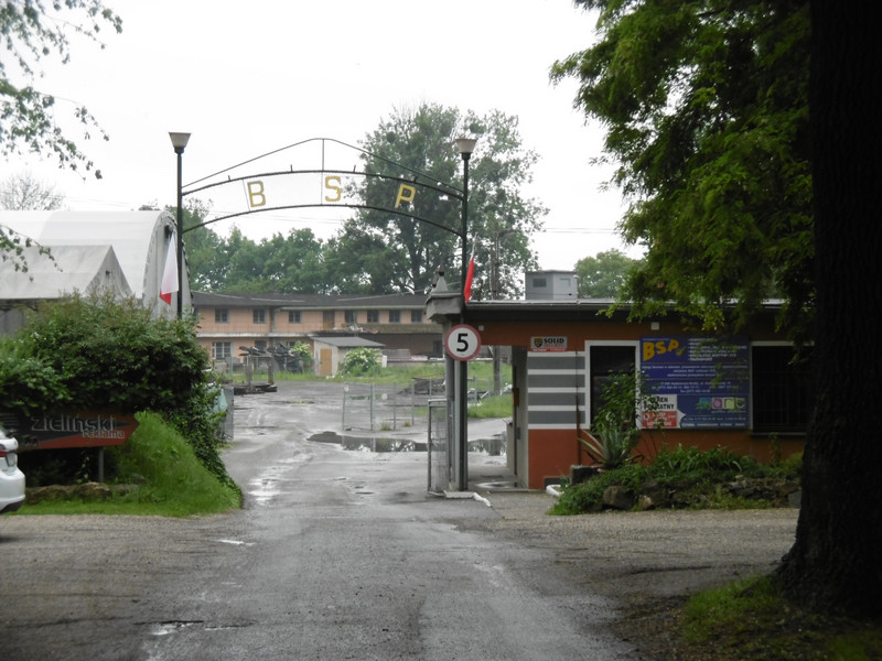 BSP builders yard: site of Uncle Roland's Kozle Hospital
